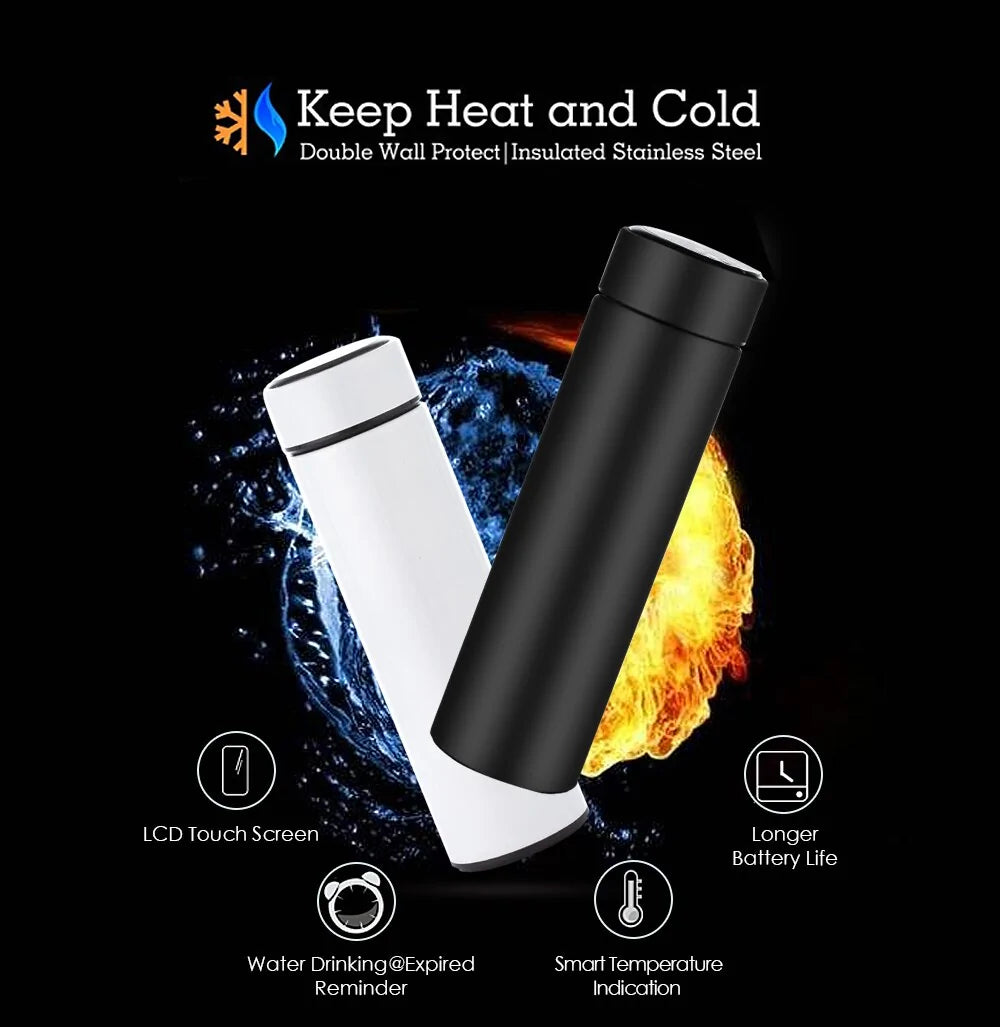 Smart Temp LED Thermos
